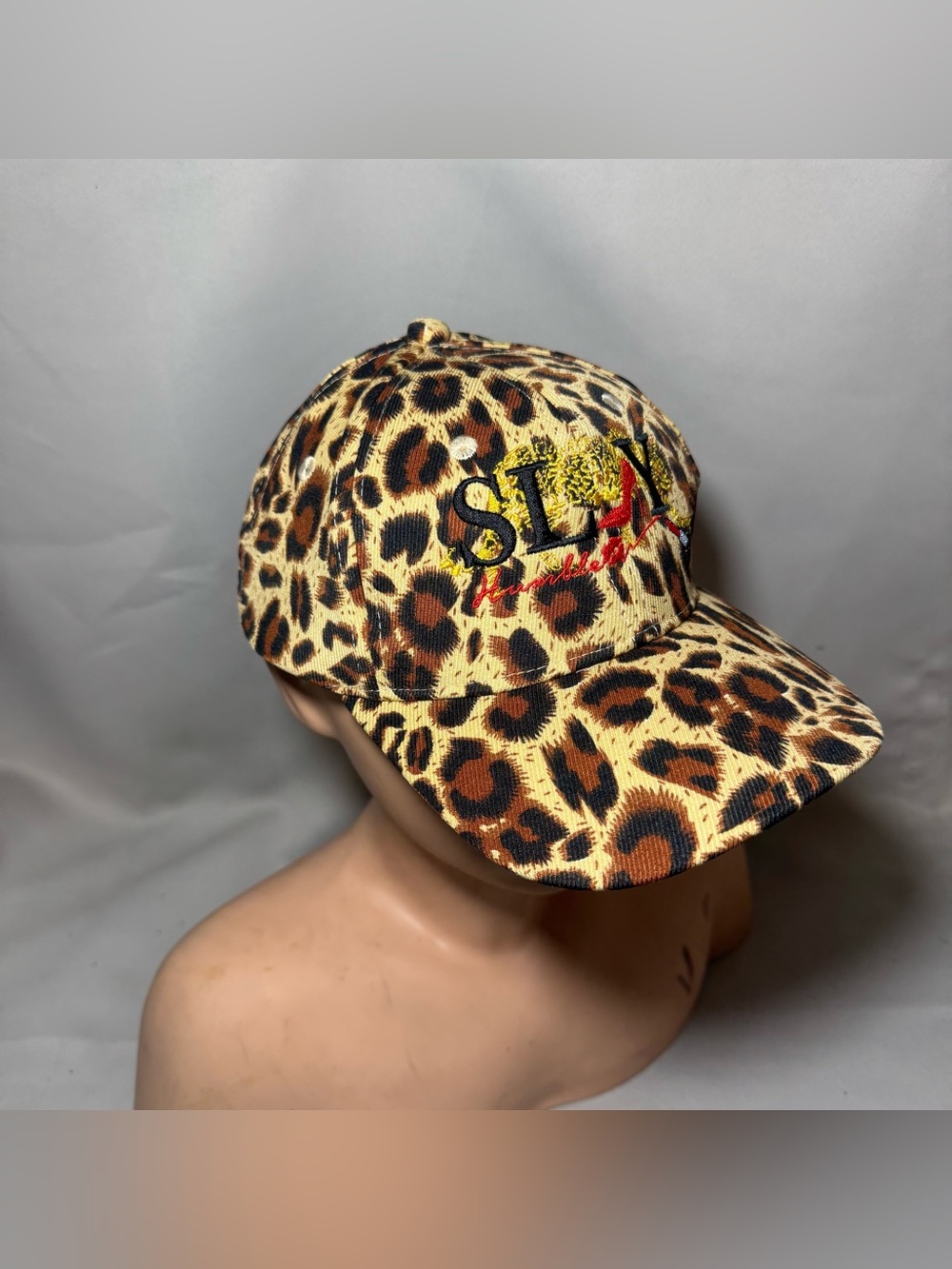 Slay Humble Leopard Print Women’s Adjustable Baseball Cap